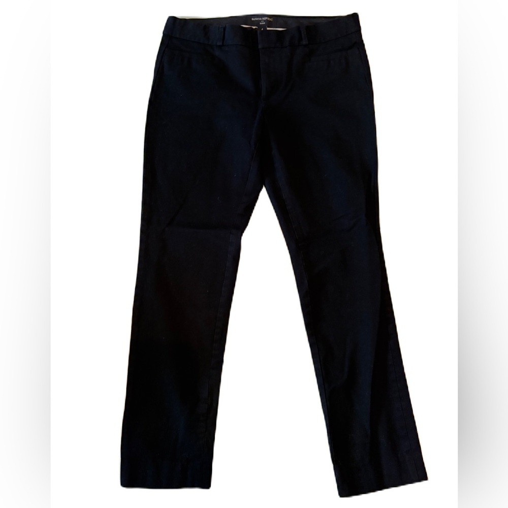 Banana Republic Sloan Slim Ankle Black Pants - Size 4